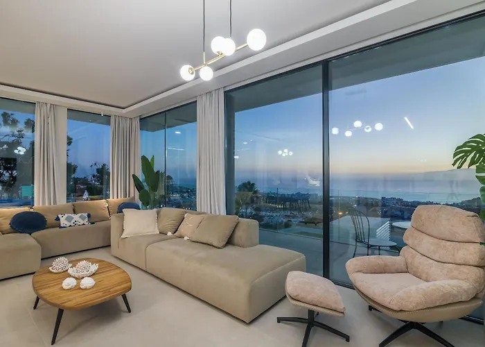 Lux New C With Priv Heated Pool, Ocean View 빌라 *