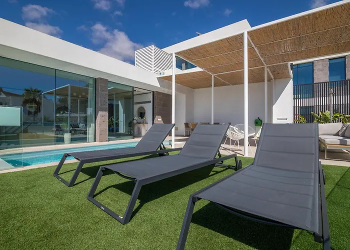 빌라 Lux New C With Priv Heated Pool, Ocean View 아데제