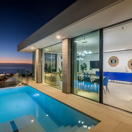Villa New C With Priv Heated Pool, Ocean View The View Tenerife