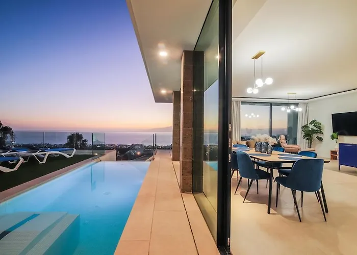 Lux New C With Priv Heated Pool, Ocean View Costa Adeje (Tenerife)