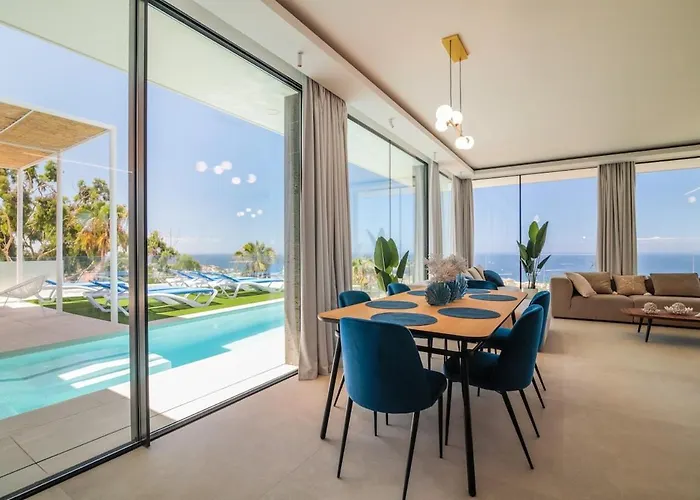 Willa Lux New C With Priv Heated Pool, Ocean View Costa Adeje (Tenerife)