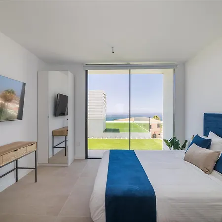 New C With Priv Heated Pool, Ocean View The View Tenerife Vila *