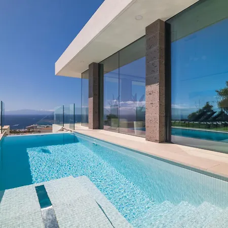 Villa New C With Priv Heated Pool, Ocean View The View Tenerife Costa Adeje (Tenerife)