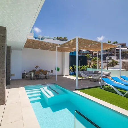 New C With Priv Heated Pool, Ocean View The View Tenerife Costa Adeje (Tenerife)