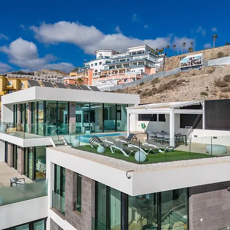Vila New C With Priv Heated Pool, Ocean View The View Tenerife Costa Adeje (Tenerife)
