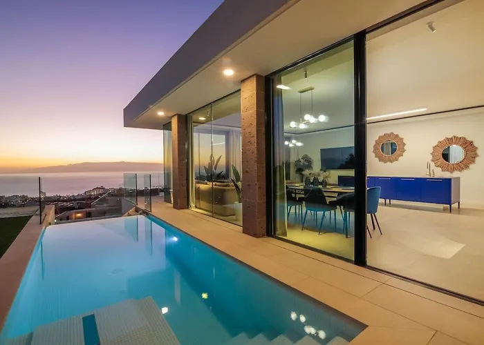 Lux New C With Priv Heated Pool, Ocean View Costa Adeje (Tenerife)