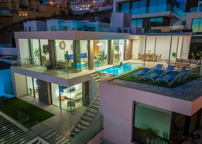 Lux New C With Priv Heated Pool, Ocean View * Costa Adeje (Tenerife)