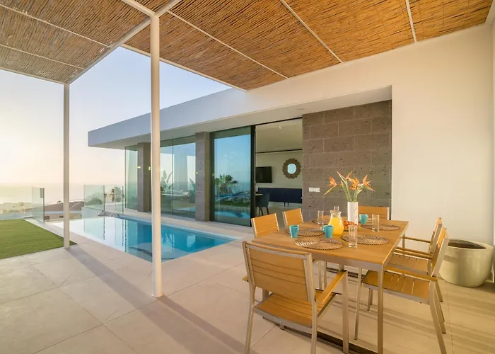 Lux New C With Priv Heated Pool, Ocean View Villa Costa Adeje (Tenerife)