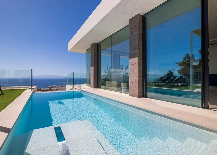 Lux New C With Priv Heated Pool, Ocean View Costa Adeje (Tenerife)