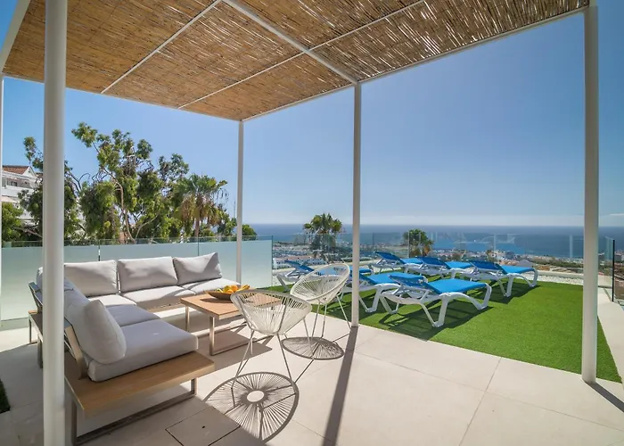 Lux New C With Priv Heated Pool, Ocean View Villa Costa Adeje (Tenerife)