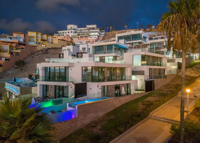 Villa Lux New C With Priv Heated Pool, Ocean View Costa Adeje (Tenerife)