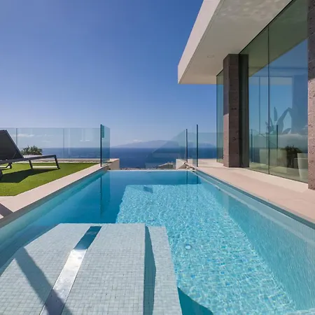 Villa New C With Priv Heated Pool, Ocean View The View Tenerife Costa Adeje