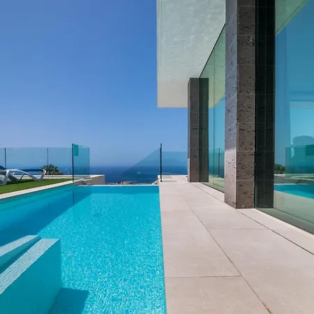 New C With Priv Heated Pool, Ocean View The View Tenerife Villa Costa Adeje
