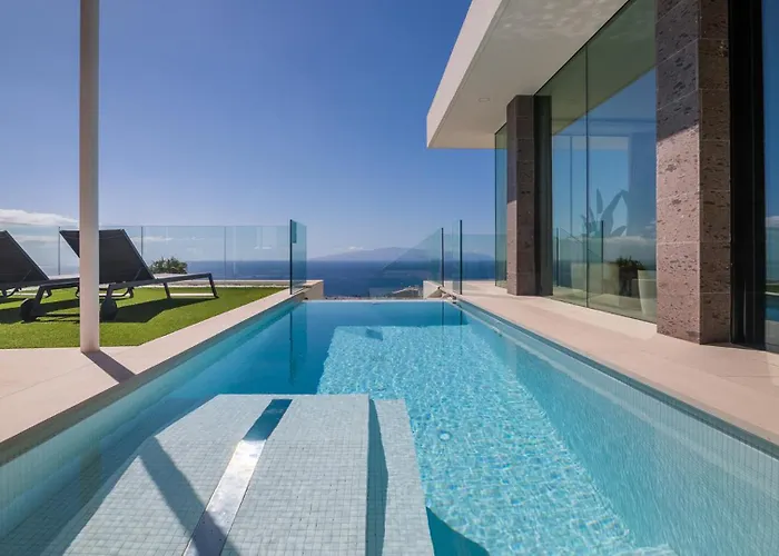 Βίλα Lux New C With Priv Heated Pool, Ocean View Costa Adeje (Tenerife)