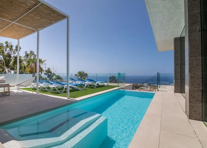 Lux New C With Priv Heated Pool, Ocean View Βίλα Costa Adeje (Tenerife)
